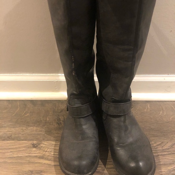 Tall Black Riding Boots - Picture 2 of 4